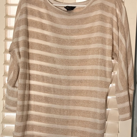 Ladies striped sweater by MIX - Picture 6 of 7